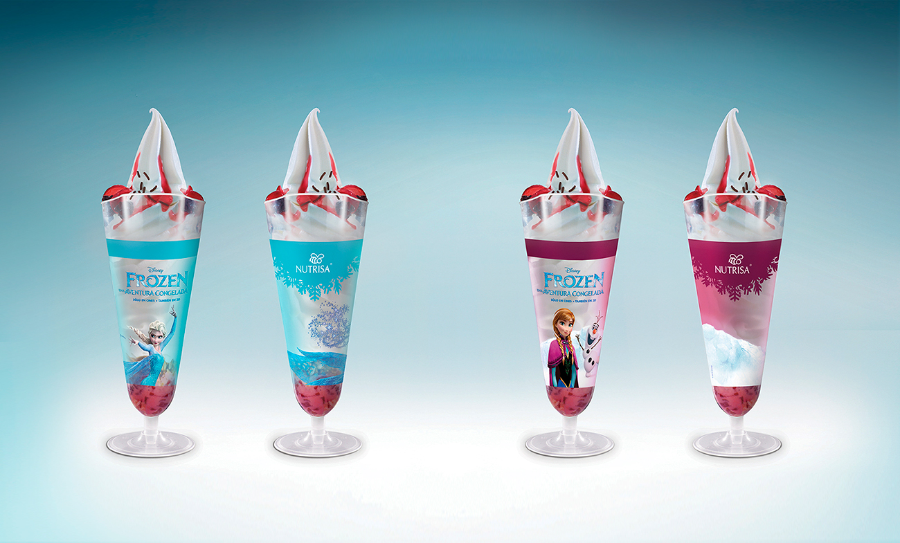 Campaña Publicitaria con licencia de marca Nutrisa - Frozen (Disney) 2